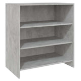 Vidaxl dressoir 70x40,5x75 cm bewerkt hout betongrijs
