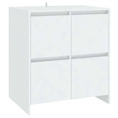 Vidaxl dressoir 70x41x75 cm bewerkt hout wit