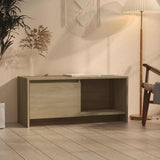Vidaxl tv-meubel 90x35x40 cm bewerkt hout sonoma eikenkleurig
