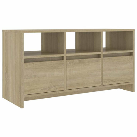 Vidaxl tv-meubel 102x37,5x52,5 cm bewerkt hout sonoma eikenkleurig