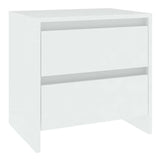 Vidaxl nachtkastjes 2 st 45x34,5x44,5 cm bewerkt hout wit