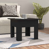 Vidaxl salontafel 55x55x42 cm bewerkt hout zwart
