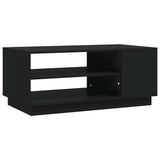 Vidaxl salontafel 102x55x43 cm bewerkt hout zwart