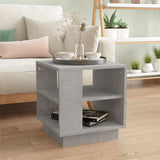 Vidaxl salontafel 40x40x43 cm bewerkt hout betongrijs