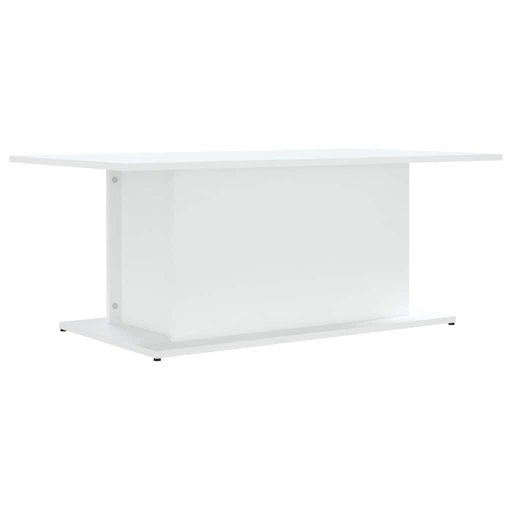 Vidaxl salontafel 102x55,5x40 cm bewerkt hout witr