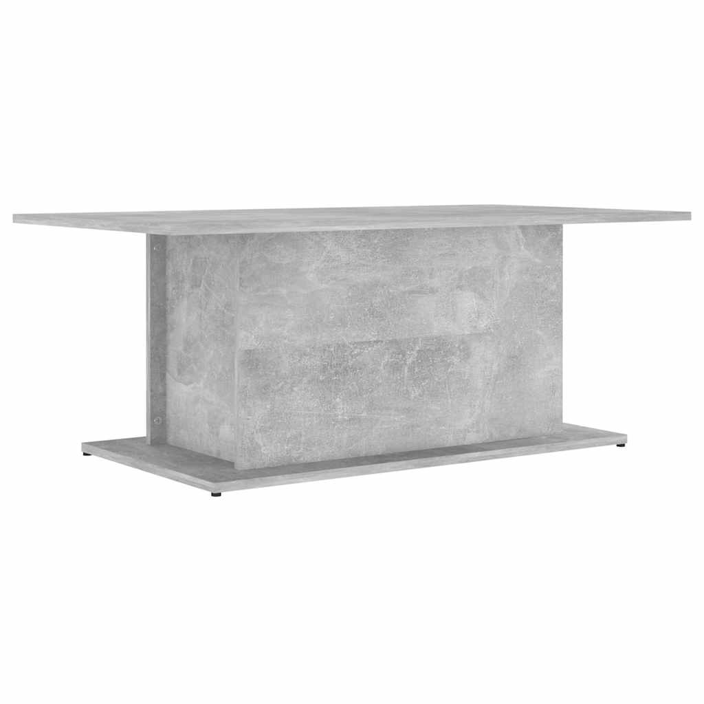 Vidaxl salontafel 102x55,5x40 cm bewerkt hout betongrijs