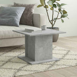 Vidaxl salontafel 55,5x55,5x40 cm bewerkt hout betongrijs