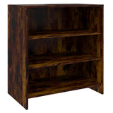 Vidaxl dressoir 70x40,5x75 cm bewerkt hout gerookt eikenkleurig