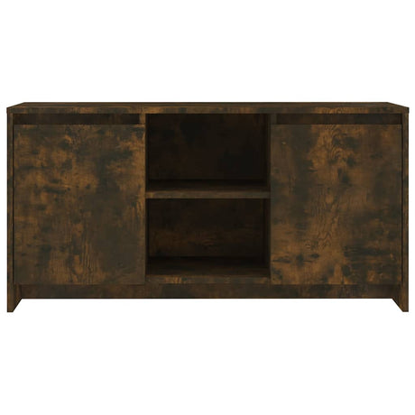 Vidaxl tv-meubel 102x37,5x52,5 cm bewerkt hout gerookt eikenkleurig