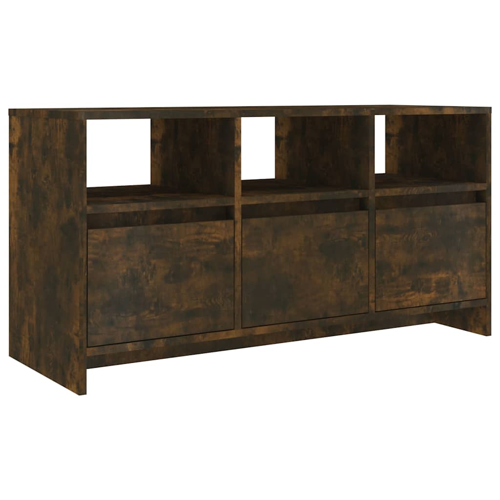 Vidaxl tv-meubel 102x37,5x52,5 cm bewerkt hout gerookt eikenkleurig