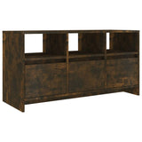 Vidaxl tv-meubel 102x37,5x52,5 cm bewerkt hout gerookt eikenkleurig