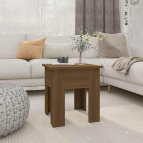 Vidaxl salontafel 40x40x42 cm spaanplaat bruin eikenkleur