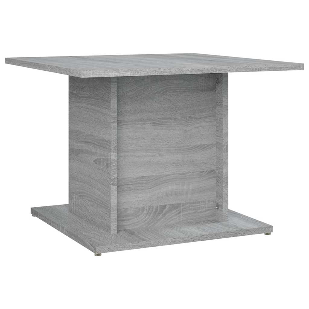 Vidaxl salontafel 55,5x55,5x40 cm bewerkt hout grijs sonoma eikenkleur