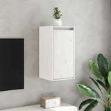 Vidaxl wandkasten 2 st 30x30x60 cm massief grenenhout wit