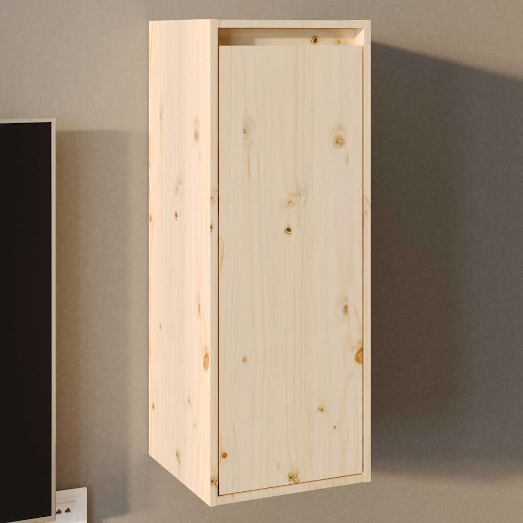 Vidaxl wandkast 30x30x80 cm massief grenenhout