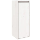 Vidaxl wandkast 30x30x80 cm massief grenenhout wit
