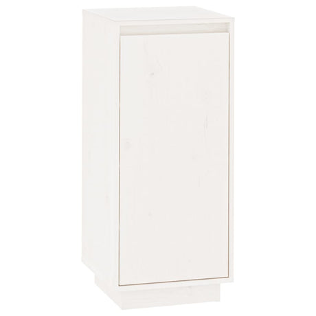 Vidaxl schoenenkast 35x35x80 cm massief grenenhout wit