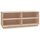 Vidaxl schoenenkast 110x34x45 cm massief grenenhout