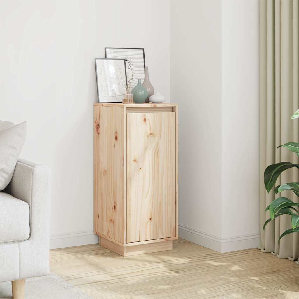 Vidaxl dressoir 31,5x34x75 cm massief grenenhout