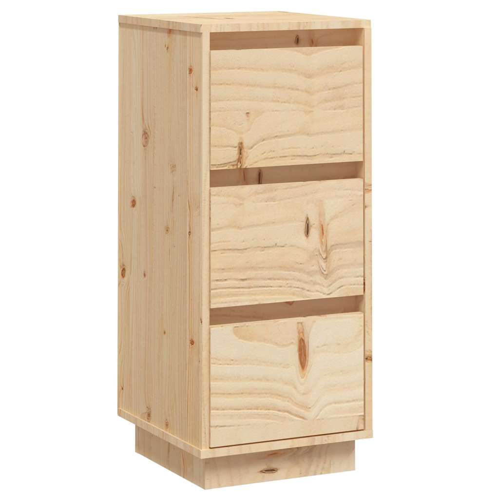 Vidaxl dressoir 32x34x75 cm massief grenenhout