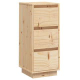 Vidaxl dressoir 32x34x75 cm massief grenenhout