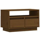 Vidaxl tv-meubel 60x35x37 cm massief grenenhout honingbruin