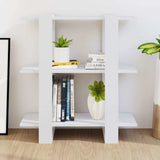 Vidaxl boekenkast kamerscherm 80x30x87 cm wit