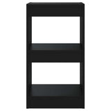 Vidaxl boekenkast kamerscherm 40x30x72 cm zwart
