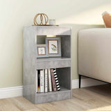 Vidaxl boekenkast kamerscherm 40x30x72 cm betongrijs