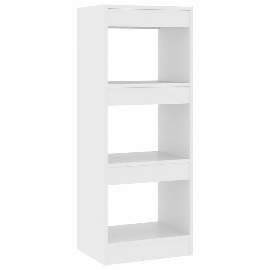 Vidaxl boekenkast kamerscherm 40x30x103 cm bewerkt hout wit