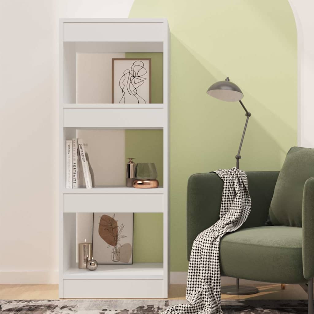 Vidaxl boekenkast kamerscherm 40x30x103 cm bewerkt hout wit