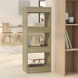 Vidaxl boekenkast kamerscherm 40x30x103 cm bewerkt hout sonoma eiken