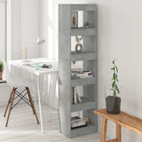 Vidaxl boekenkast kamerscherm 40x30x166 cm betongrijs