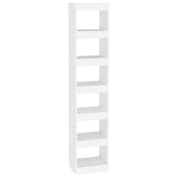Vidaxl boekenkast kamerscherm 40x30x198 cm wit