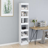 Vidaxl boekenkast kamerscherm 40x30x198 cm wit