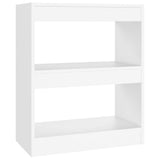 Vidaxl boekenkast kamerscherm 60x30x72 cm wit