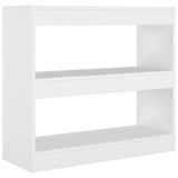 Vidaxl boekenkast kamerscherm 80x30x72 cm wit