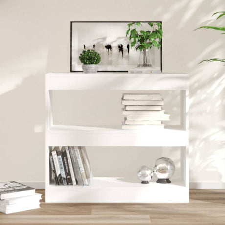 Vidaxl boekenkast kamerscherm 80x30x72 cm wit