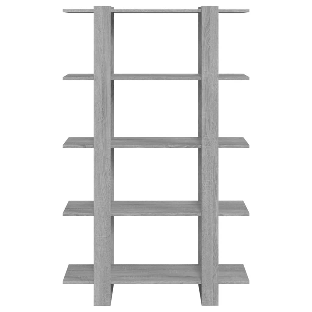 Vidaxl boekenkast kamerscherm 100x30x160 cm grijs sonoma eikenkleurig