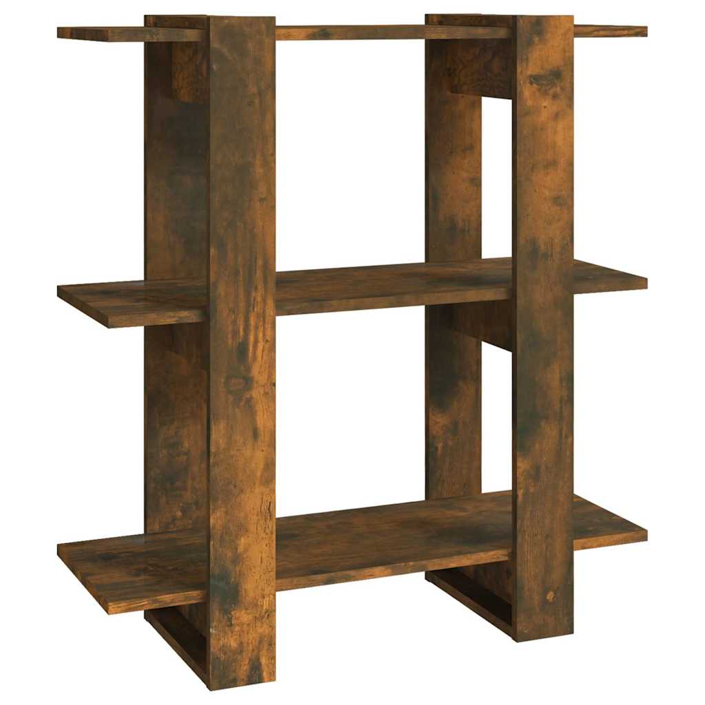 Vidaxl boekenkast kamerscherm 80x30x87 cm gerookt eikenkleurig
