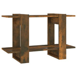 Vidaxl boekenkast kamerscherm 80x30x51 cm gerookt eikenkleurig