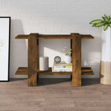 Vidaxl boekenkast kamerscherm 80x30x51 cm gerookt eikenkleurig