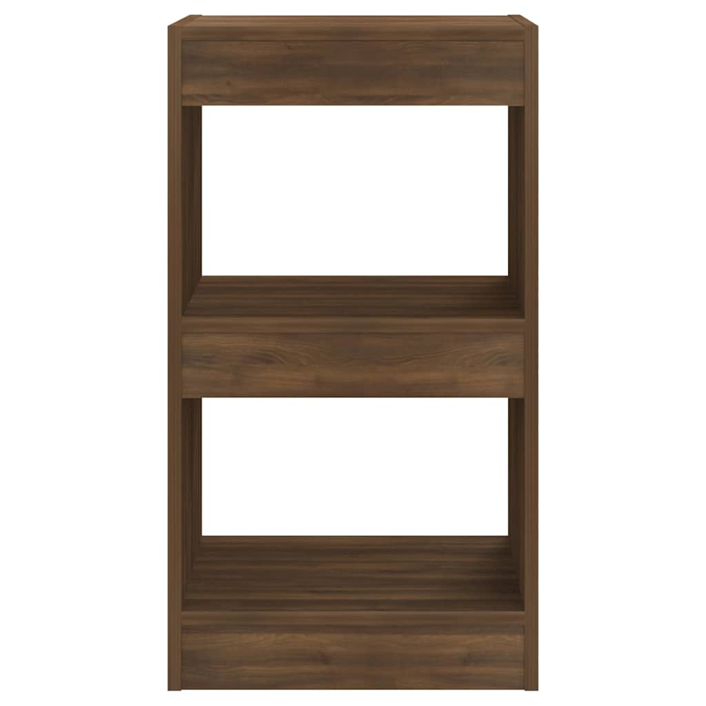 Vidaxl boekenkast kamerscherm 40x30x72 cm bruin eikenkleur