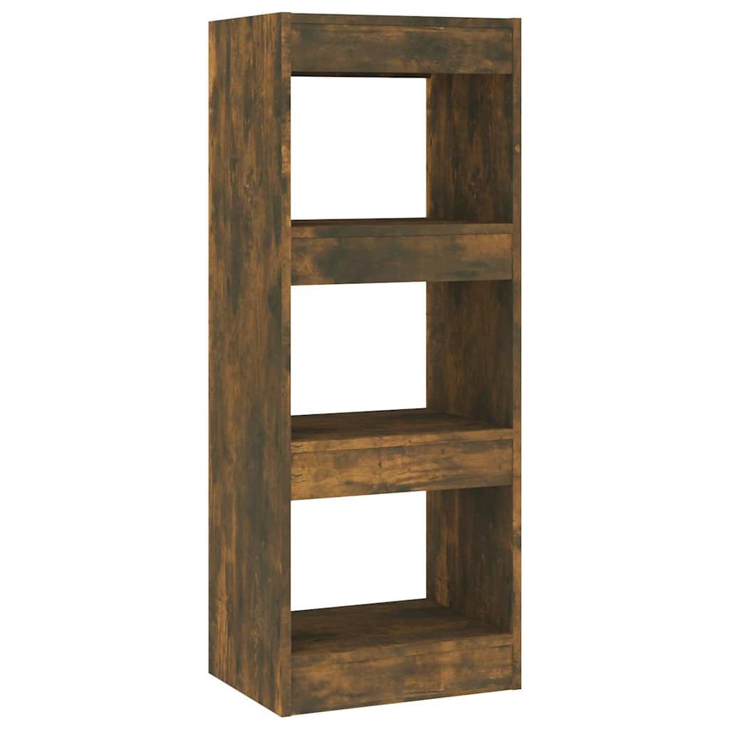 Vidaxl boekenkast kamerscherm 40x30x103 cm bewerkt hout gerookt eiken