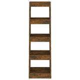 Vidaxl boekenkast kamerscherm 40x30x135 cm gerookt eikenkleurig