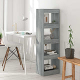 Vidaxl boekenkast kamerscherm 40x30x135 cm grijs sonoma eikenkleurig