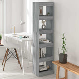 Vidaxl boekenkast kamerscherm 40x30x166 cm grijs sonoma eikenkleurig