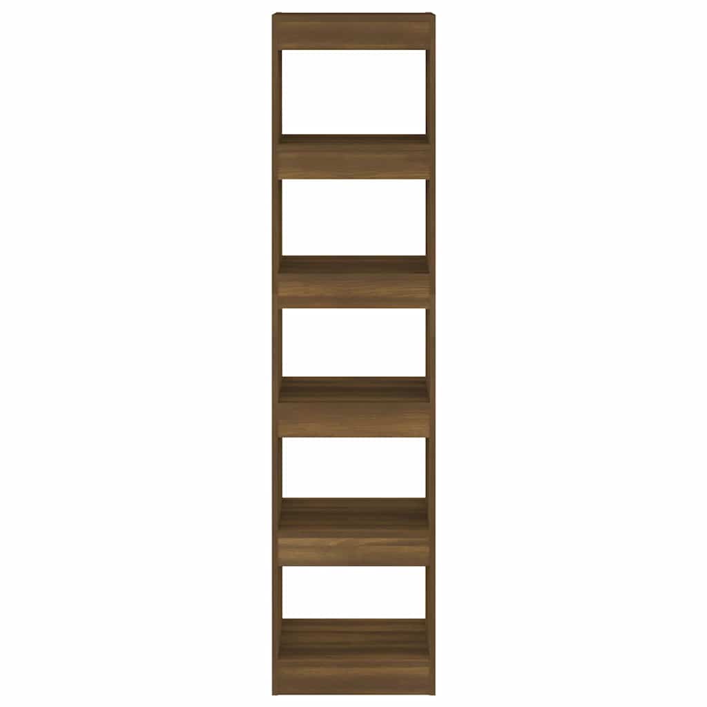 Vidaxl boekenkast kamerscherm 40x30x166 cm bruin eikenkleur