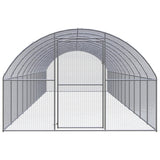VidaXL Kippenren 3x12x2 m gegalvaniseerd staal