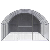 VidaXL Kippenren 3x4x2 m gegalvaniseerd staal